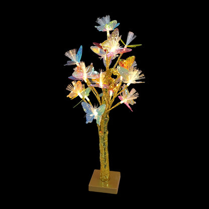 60cm Butterfly Design LED Tree Multicoloured