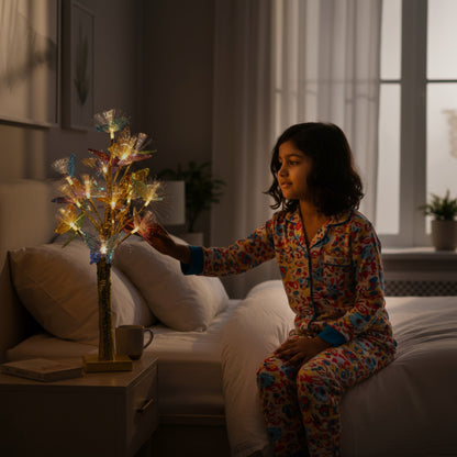 60cm Butterfly Design LED Tree Multicoloured