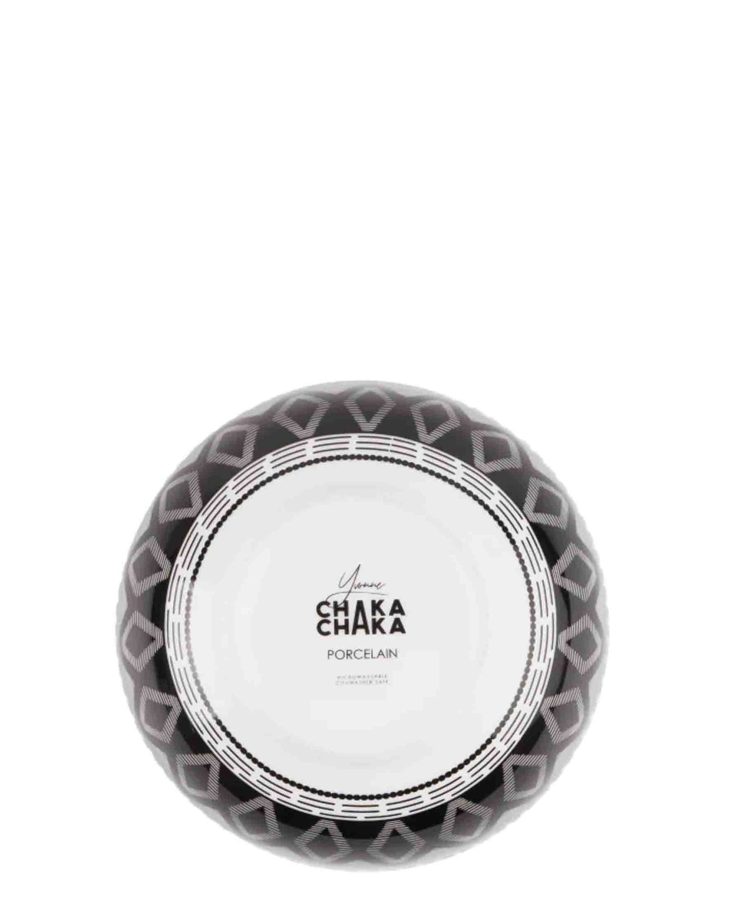 Chaka Chaka Homeware Cereal Bowl - Black & White