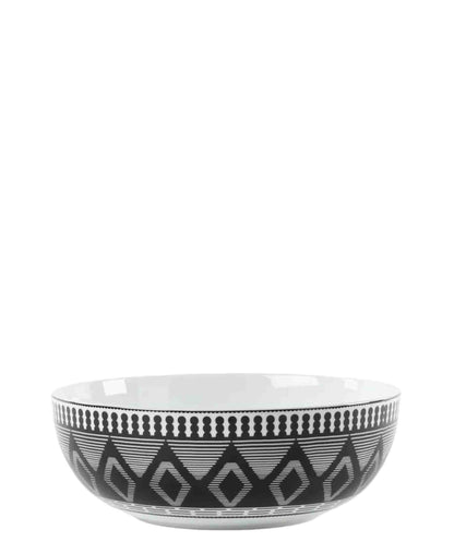 Chaka Chaka Homeware Cereal Bowl - Black & White