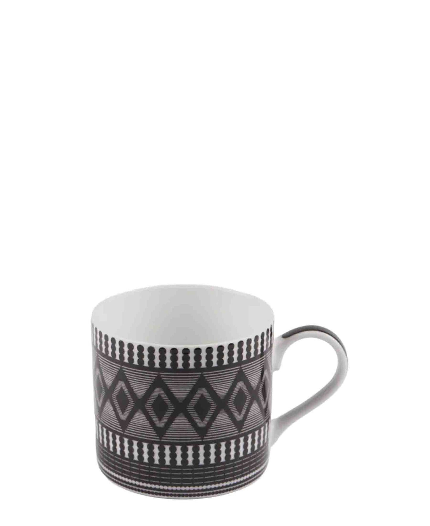 Chaka Chaka Homeware 300ml Gift Boxed Coffee Mug - Black & White