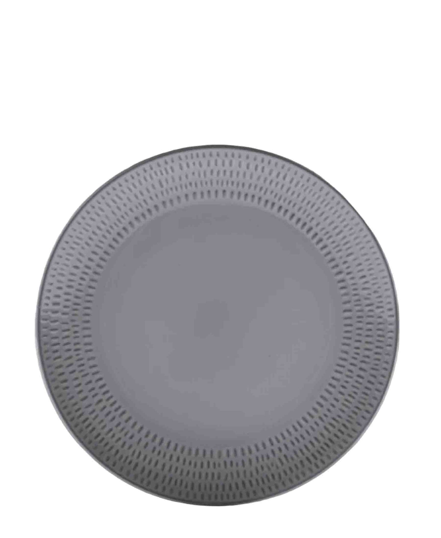 Chaka Chaka Homeware Rice Dinner Plate - Grey