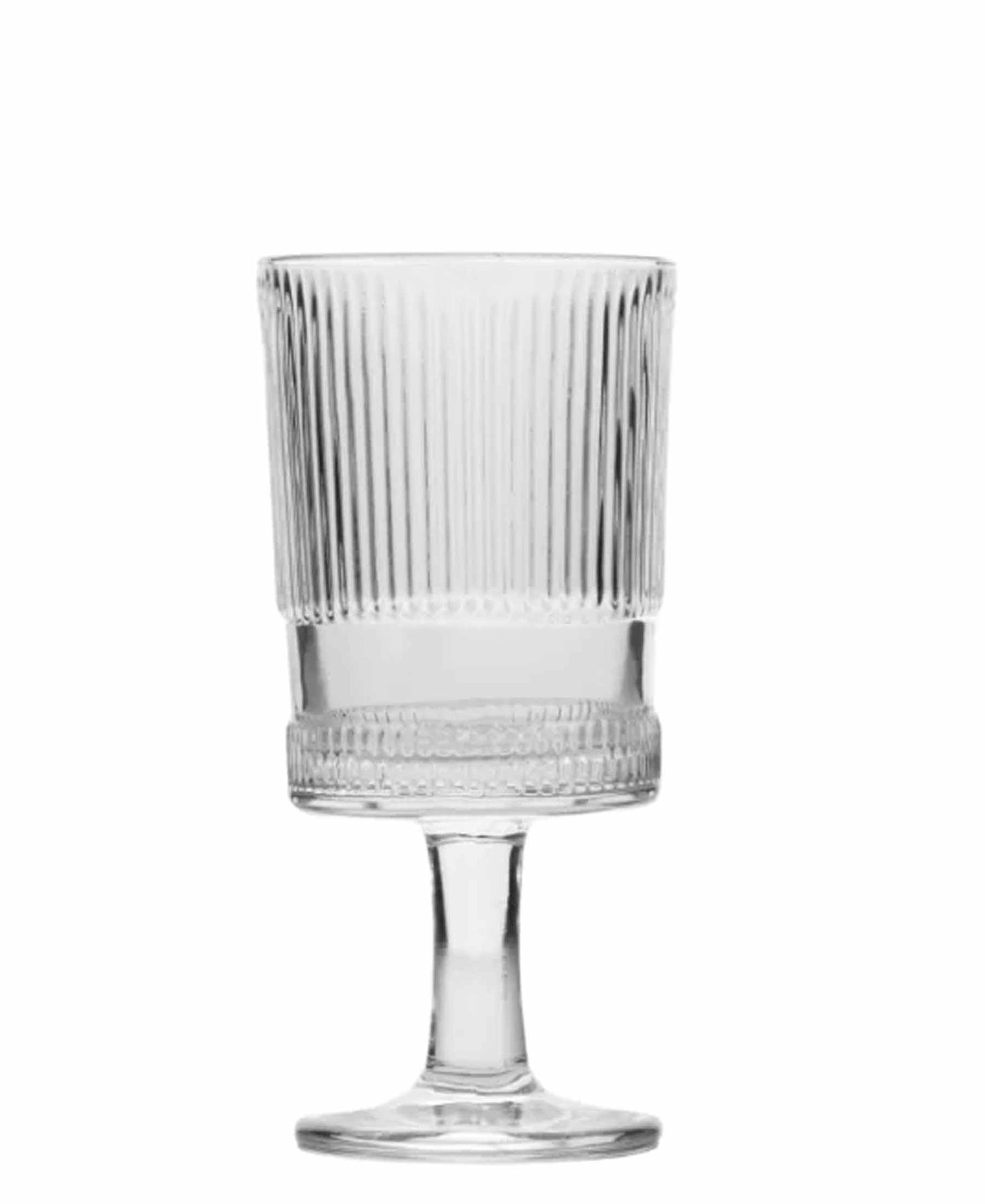 Chaka Chaka Homeware 4 Piece Goblet Set - Clear