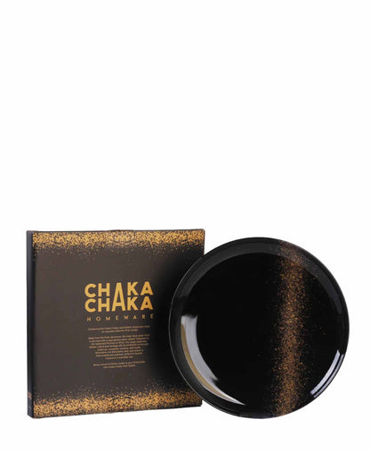 Chaka Chaka Homeware Charger - Gold Splash