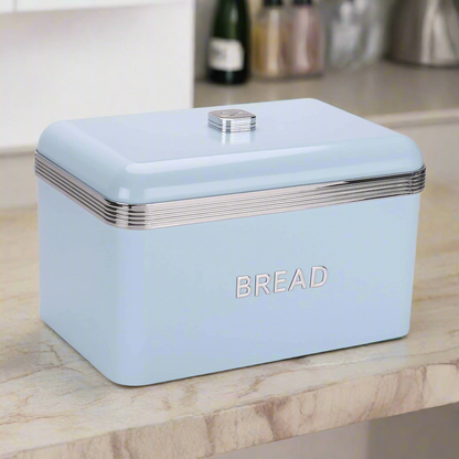 CH Retro Deluxe Bread Bin Blue