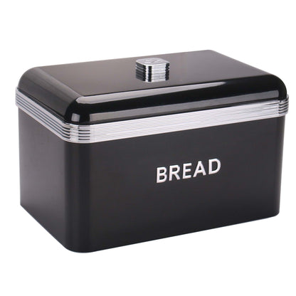 CH Retro Deluxe Bread Bin Black