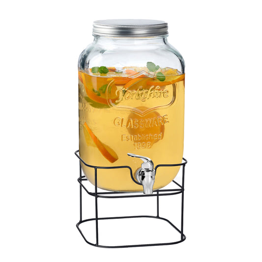 CH 4Lt Juice Dispenser with Stand Clear