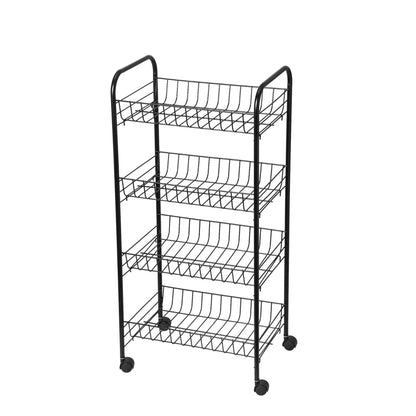 CH 4 Tier Vegetable Rack Black