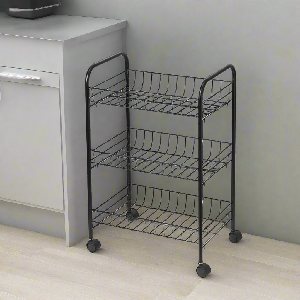 CH 3 Tier Vegetable Rack Black