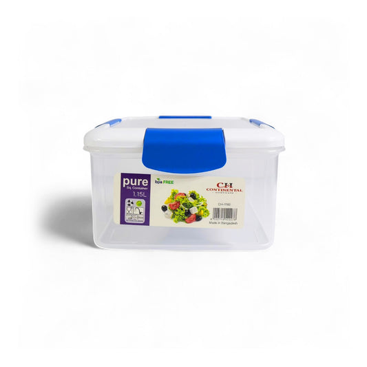 CH 1150ml Square Pure Container Dark Blue