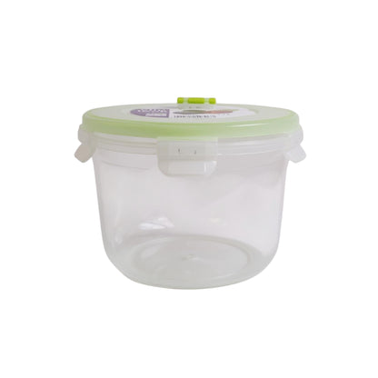 CH Wilko 1100ml Clip Lock Lunch Plus Container Clear & Green