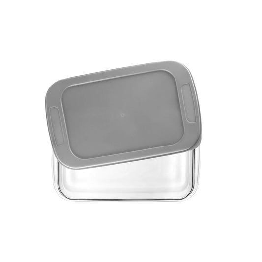 CH 2.2Lt Rectangular Glass Casserole Grey