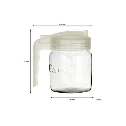 Consol 500ml Milk Jug White