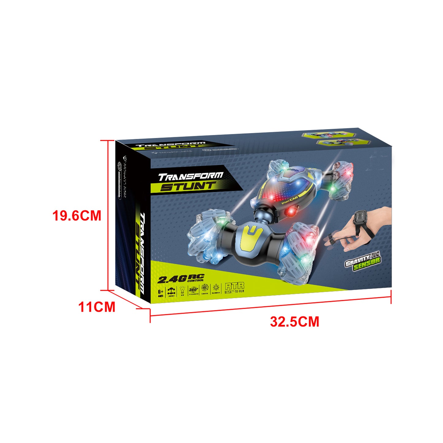 RC Stunt Car Multicoloured