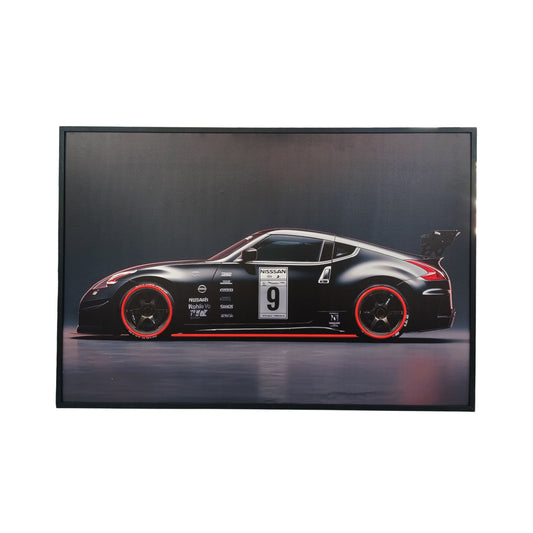 120 x 80cm Car Frame Black