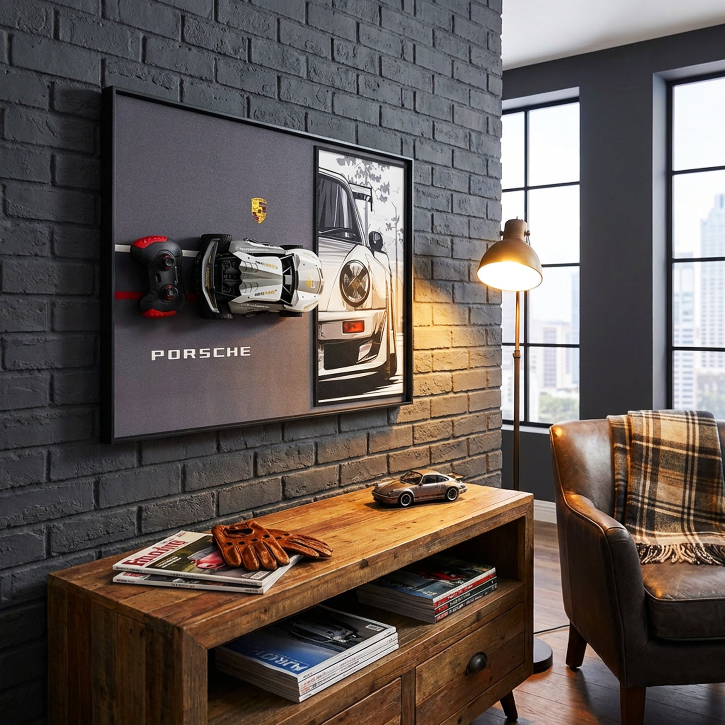 60 x 80cm RC Car Frame Silver