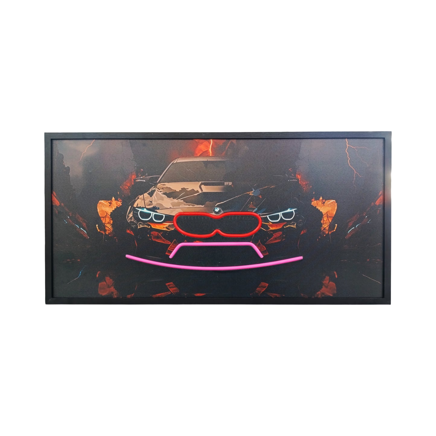 100 x 40cm Car Frame with Lights