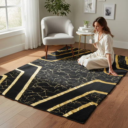 2 x 2.3m Carpet Black