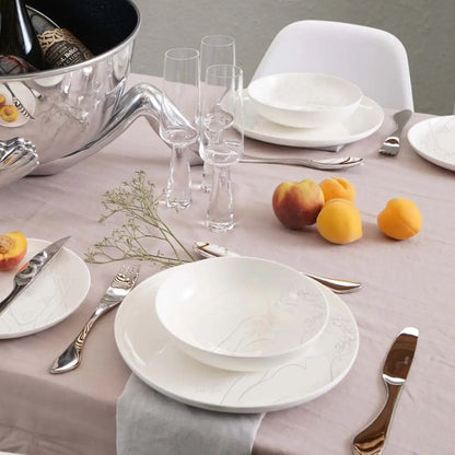 Carrol Boyes 4 Piece Baobab Champagne Glass Set Clear