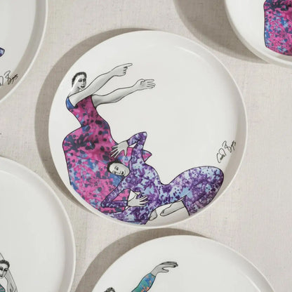Carrol Boyes Dancing Girls 12 Piece Dinner Set White