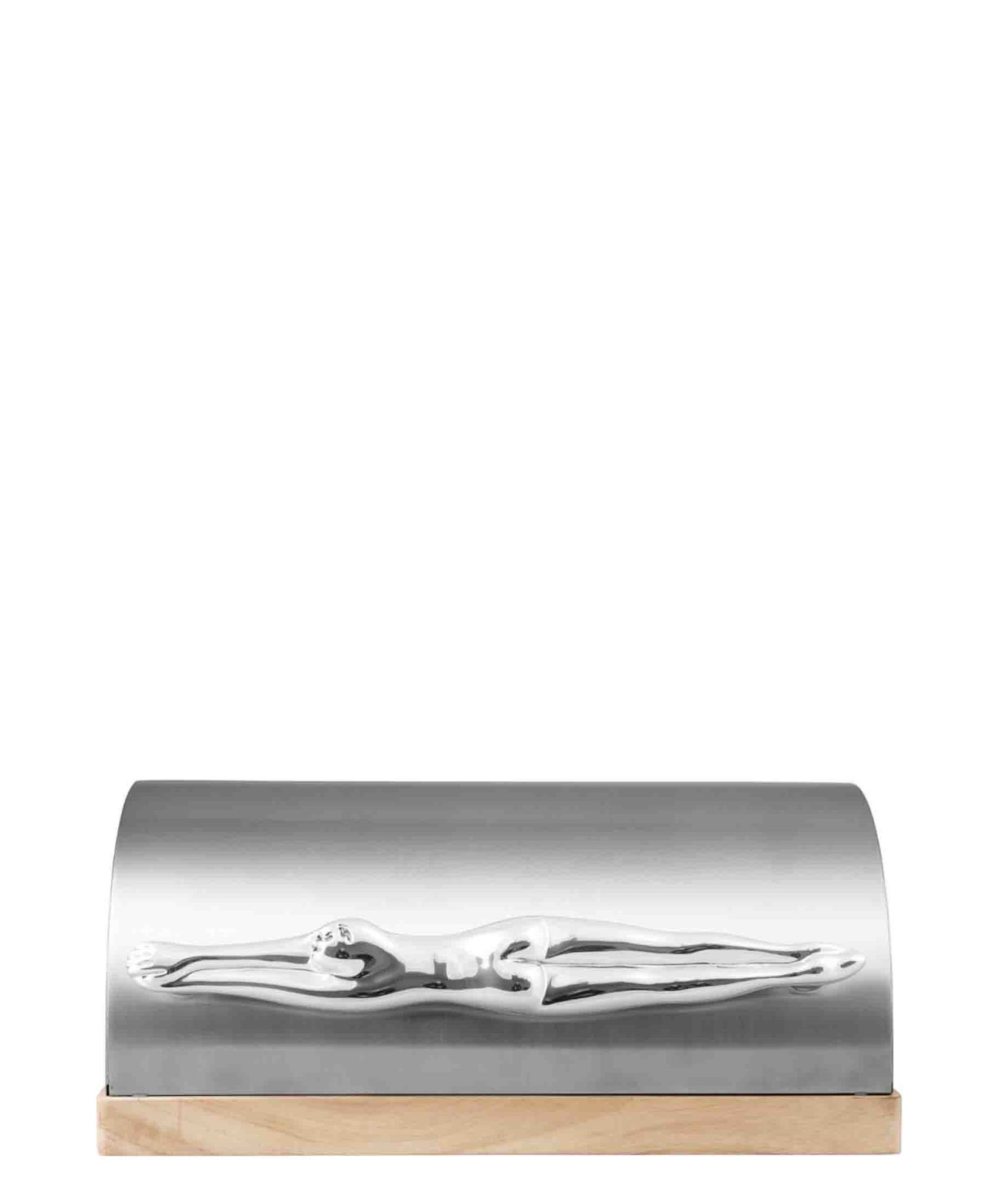 Carrol Boyes Diver Bread Bin Silver The Culinarium