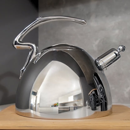 Carrol Boyes Diver Stovetop Kettle Silver