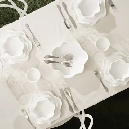 Carrol Boyes Wavy Salad Bowl White