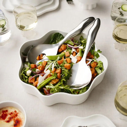 Carrol Boyes Wavy Salad Bowl White