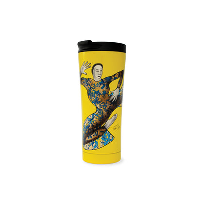 Carrol Boyes Glee 450ml Travel Mug Yellow