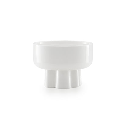 Carrol Boyes Wavy 2 Piece Small Footed Bowl Set White