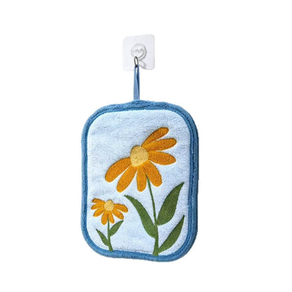 Cartoon Face Flower Towel - Assorted