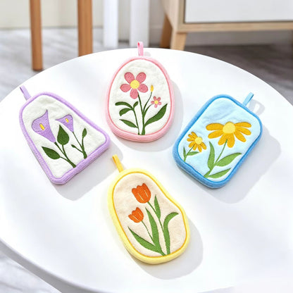 Cartoon Face Flower Towel - Assorted