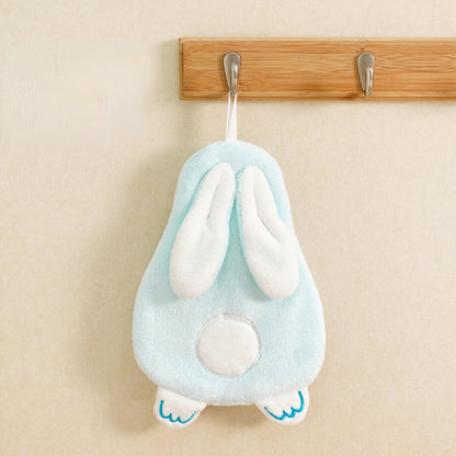 Cartoon Face Rabbit Eared Hand Towel - Assorted