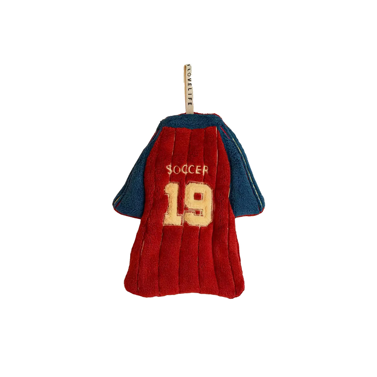Cartoon Face Soccer Jersey Hand Towel - Assorted