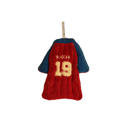 Cartoon Face Soccer Jersey Hand Towel - Assorted