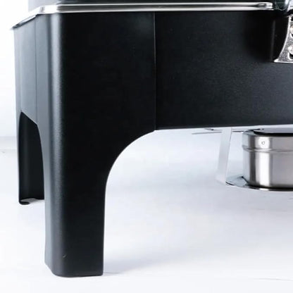 Kitchen Life Luxury Chafing Dish Buffet Set Matte Black