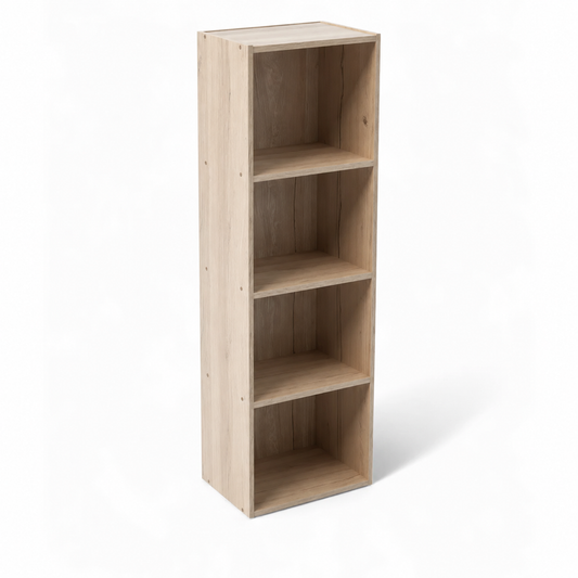 4 Tier Bookshelf Imperial Oak