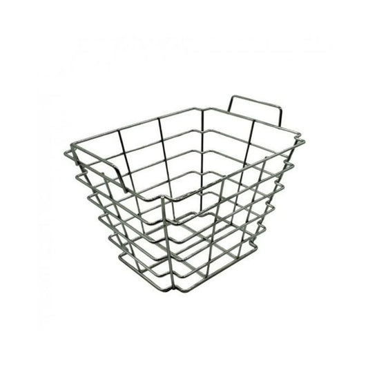 Kitchen Life Rectangular Fruit Basket Silver