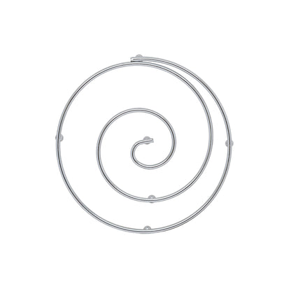 Kitchen Life Spiral Trivet Silver