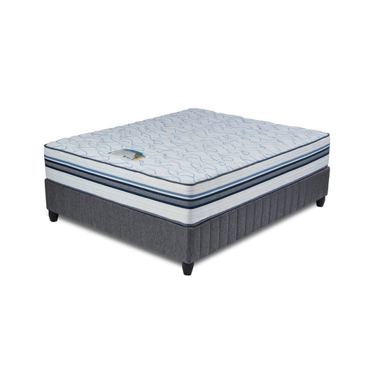 Cloud Nine Epic Comfort Queen Bed With Coastal Base