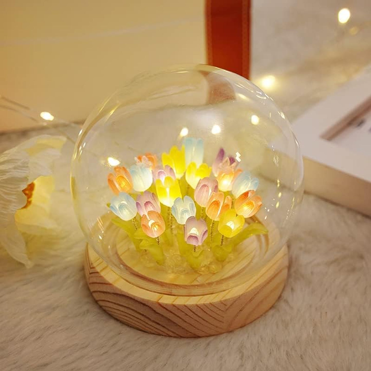 Tulips Night Light Multicoloured