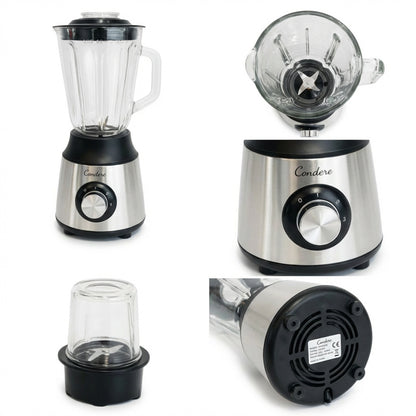 Condere Blender Black & Stainless Steel