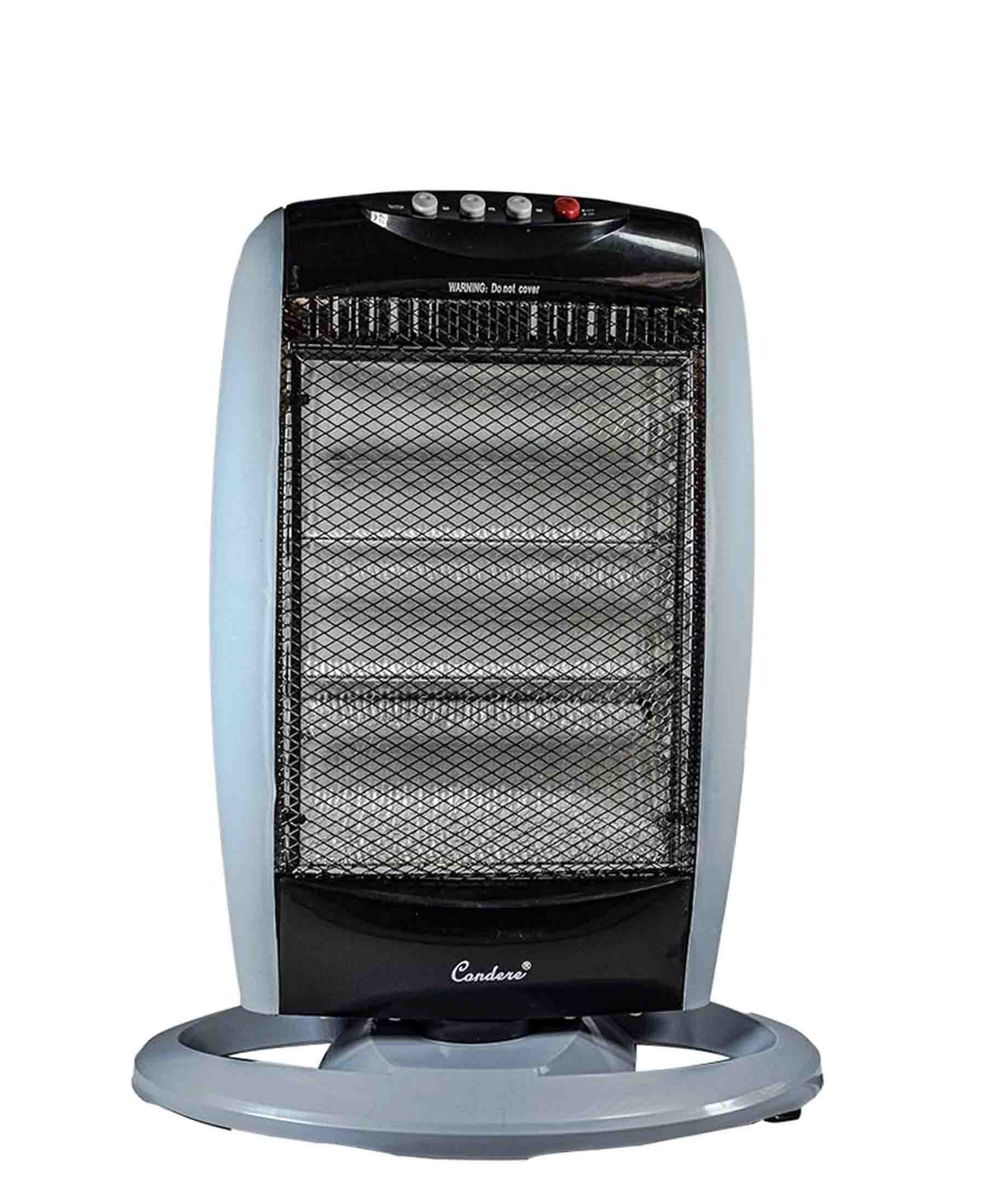 Condere 1200W Electric/Halogen Heater - Blue – The Culinarium