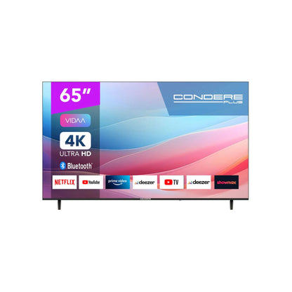 Condere Plus 65'' 4K UHD LED Smart TV Black