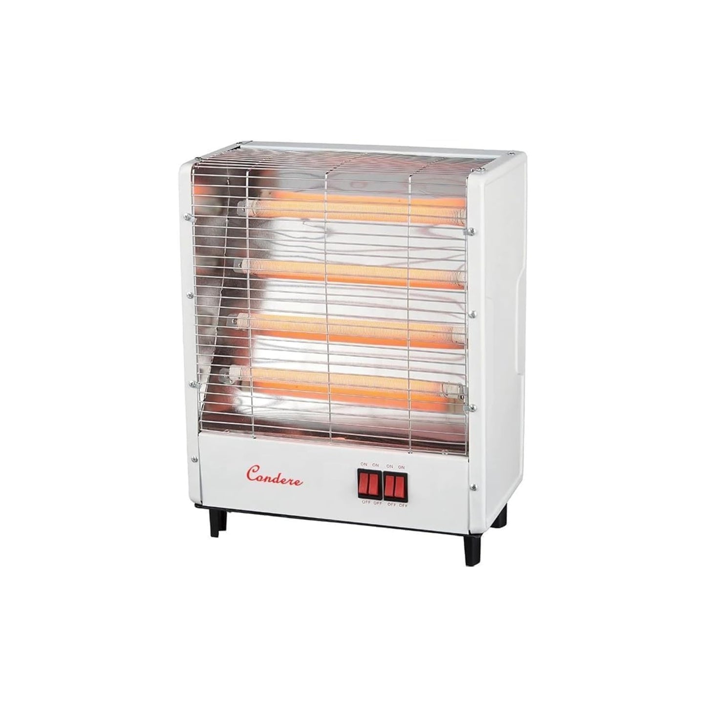 Condere 4 Bar Electric Heater White