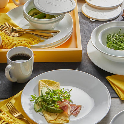 Corelle Winter Frost White 18 Piece Dinner Set