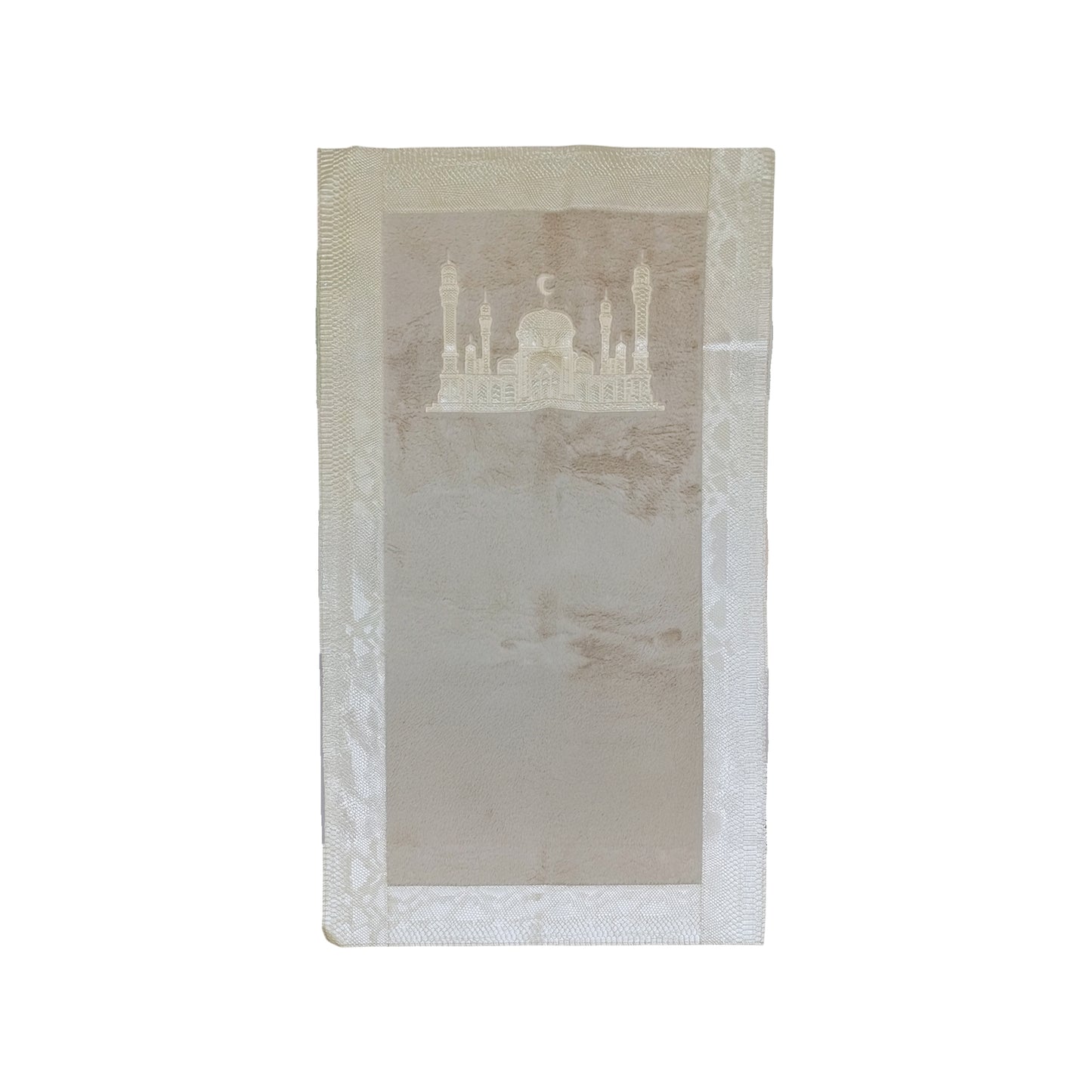 Musallah with Leather Bag Cream