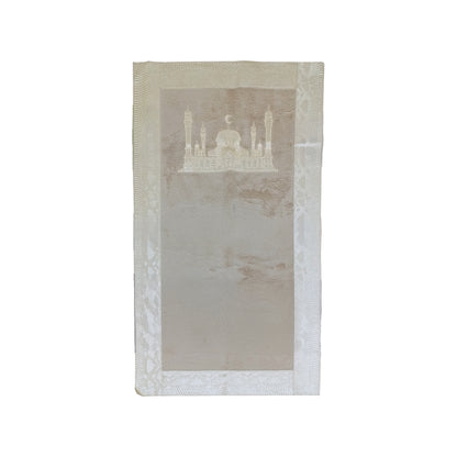 Musallah with Leather Bag Cream