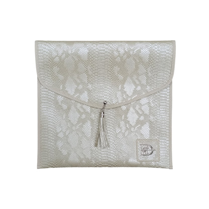 Musallah with Leather Bag Cream