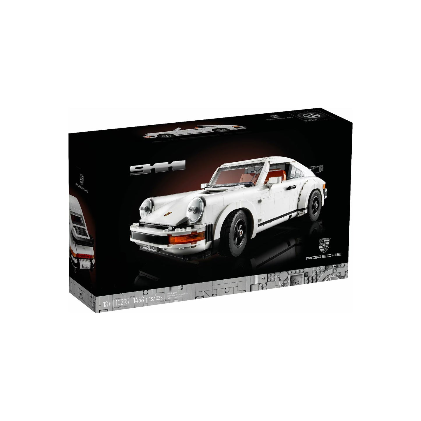 Car 1458 Piece Building Block Set Multicoloured